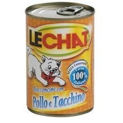 LeChat - ar cāļa gaļas gabaliņiem 400 g