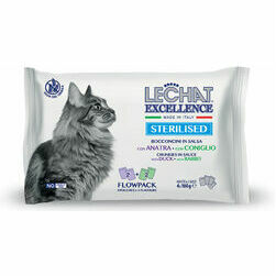 LeChat Excellence Multipack Pouches Sterilised with Duck / Rabbit 4x100 g