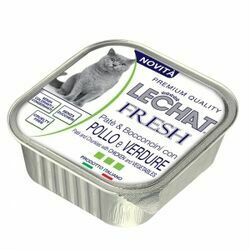LeChat Fresh chicken and vegetables 100 g - konservi kaķiem