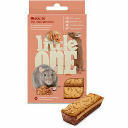Little One Biscuits with carrot and spinach for small animals 5х7g in box