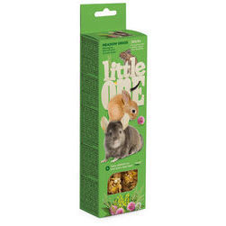 Little One Sticks for guinea pigs, rabbits and chinchillas with meadow grass 2х55 g in box