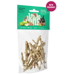 Little One Yummy zariņi ar kivi un ābolu 35 g - gardums maziem dzīvniekiem