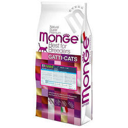 MONGE BWild Cat Anchovies 10 kg - barība kaķiem