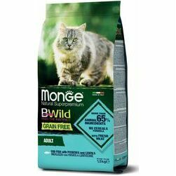 Monge BWild Cat Grain Free Adult Codfish with Potatoes and Lentils 1,5 kg