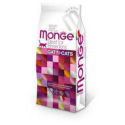 MONGE BWild Cat Large Breed Buffalo with Potatoes and Lentils 10 kg - barība kaķiem