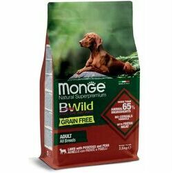 Monge BWild Dog Grain Free All Breeds Adult Lamb with Potatoes 2,5 kg