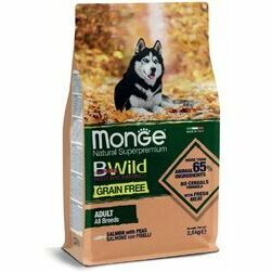 Monge BWild Dog Grain Free All Breeds Adult Salmon with Peas 2,5 kg