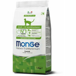 Monge Cat Adult Monoprotein Rabbit 1,5 kg