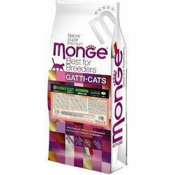 Monge Cat Breeder BWild Grain Free Adult Salmon with Peas 10 kg