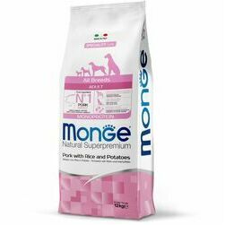 Monge Dog All Breeds Adult Monoprotein Pork with Rice and Potatoes 12 kg