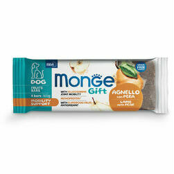 Monge Dog Gift Fruit Bars Mobility Support Adult Lamb with Pear 100 g