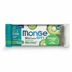 Monge Dog Gift Fruit Bars Puppy And Junior Pork with Kiwi 100 g