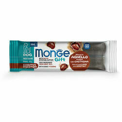 Monge Dog Gift Meat Bars Sensitive Digestion Rich in Fresh Lamb with Chestnut 40 g