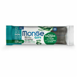 Monge Dog Gift Meat Bars Skin Support Rich in Fresh Salmon with Aloe 40 g