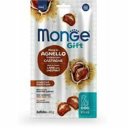 Monge Dog Gift Sticks Sensitive Digestion Rich in Fresh Lamb with Chestnut 45 g