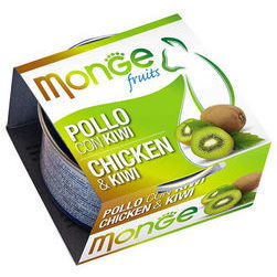 Monge Fruits Chicken & Kiwi 80 g - konservi kaķiem
