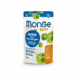 MONGE GIFT Cat TOPPING Hypo Microalgae / 60 ml  - kārums kaķiem