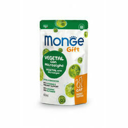 MONGE GIFT Cat TOPPING Vegetal Microalgae / 60 ml - kārums kaķiem