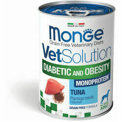 Monge VetSolution Canine Diabetic and Obesity Monoprotein Tuna 400 g
