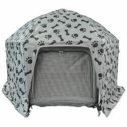 PETY Plus pārvalks mazajam Playpen voljēram, antracīta/melnā krāsā