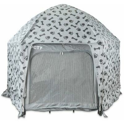 PETY Plus pārvalks lielajam Playpen voljēram, antracīta/melnā krāsā