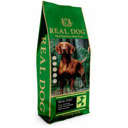 Real Dog All Breeds Puppy Lamb, Pork & Buffalo with Brown Rice 12 kg