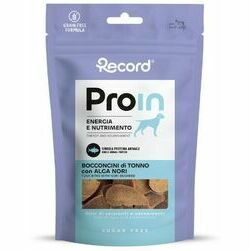 Record ProIn ar tunča gabaliņiem 75 g - suņu uzkoda