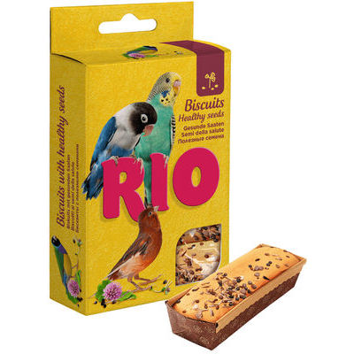 RIO Biscuits with healthy seeds for all types of birds 5x7g
