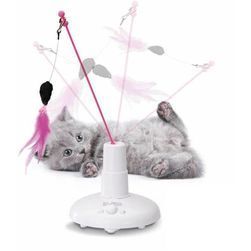 Rotaļlieta kaķiem ADVENTURE CHASE 360 18x18x36 cm