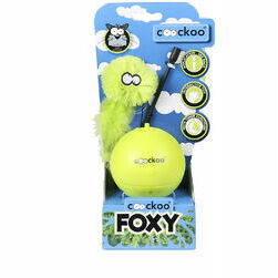 Rotaļlieta kaķiem Foxy Magic Ball lime