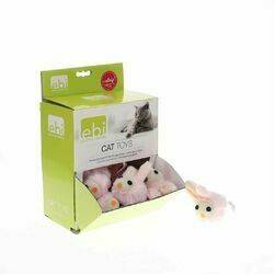 Rotaļlieta kaķiem  Shaking rabbit 7,6 cm