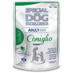 SPECIAL DOG Excellence pouches adult Mini with rabbit / 100 g