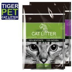 Tiger Pet Apple Scent 10 l - cementējoši pakaiši kaķu tualetei