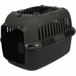 Transporta būris M/L 49x32x32 pelēks