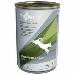 Trovet Dog Hypoallergenic Horse HPD 400 g - konservi suņiem