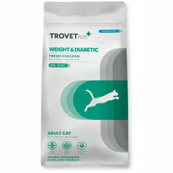 Trovet Plus Cat Adult Weight & Diabetic Chicken 5 kg