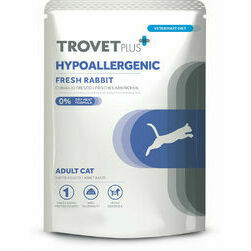 Trovet Plus Cat Pouch Adult Hypoallergenic Rabbit 85 g