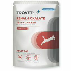 Trovet Plus Cat Pouch Adult Renal & Oxalate Chicken 85 g