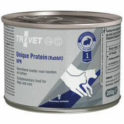 Trovet Dog/Cat Unique Protein Rabbit UPR 200 g - konservi suņiem un kaķiem